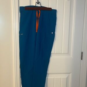 Figs Blue Scrub Pants - S